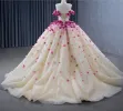 Romantic Heart  Off-the-Shoulder Tulle Quinceañera Dress sold by KissProm