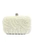 Amazing Pearl With Crystal/Rhinestone Chain Clutches sold by KissProm