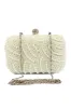 Amazing Pearl With Crystal/Rhinestone Chain Clutches sold by KissProm