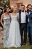 A-Line Square Neck Vintage Lace Wedding Dresses sold by KissProm