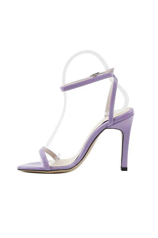 Outdoor Peep Toe Stiletto Heel Shoes With Buckle Ankle Strap sold by KissProm