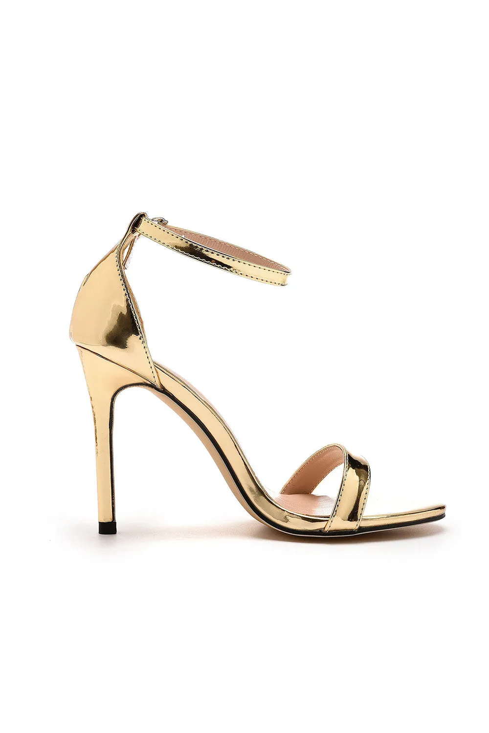 Sexy Simple Thin Strap Open Toe Ankle-strap Ultra High Heels sold by KissProm