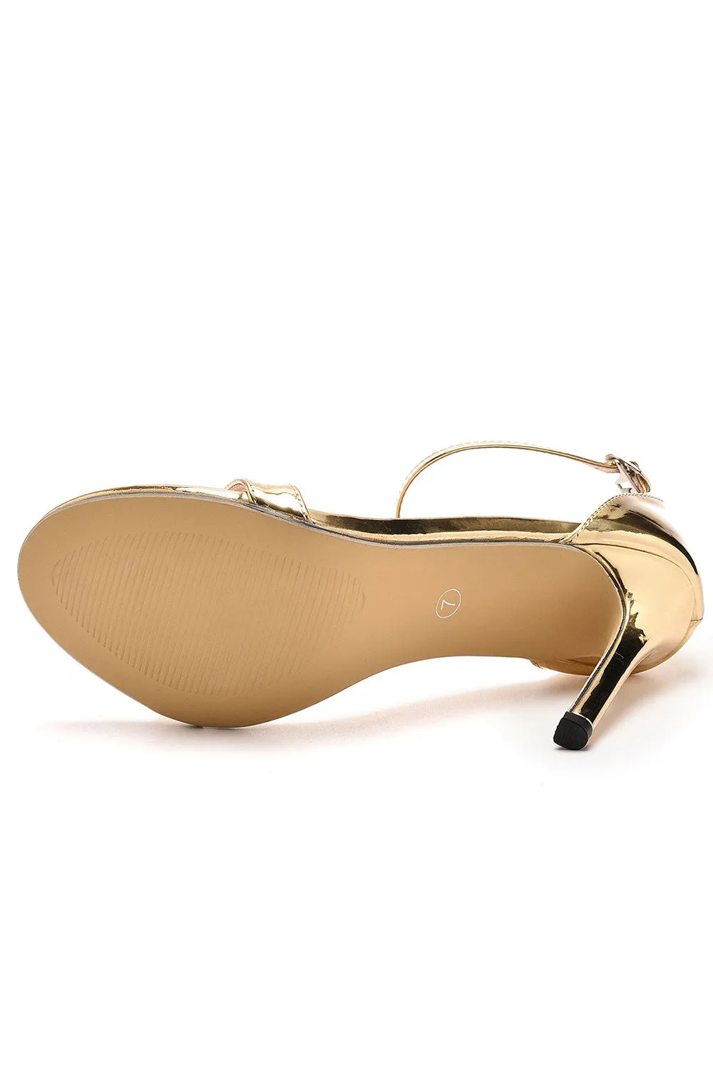 Sexy Simple Thin Strap Open Toe Ankle-strap Ultra High Heels sold by KissProm product image thumbnail 3