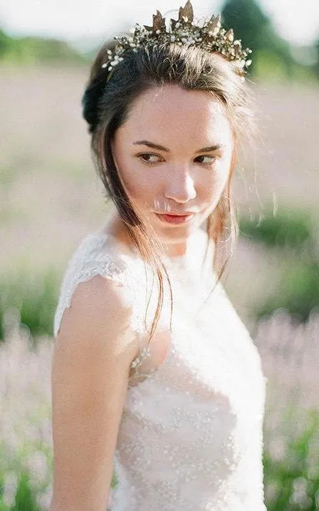 Jewel Neck Sleeveless Long Tulle Wedding Dress With Beading sold by KissProm product image thumbnail 4