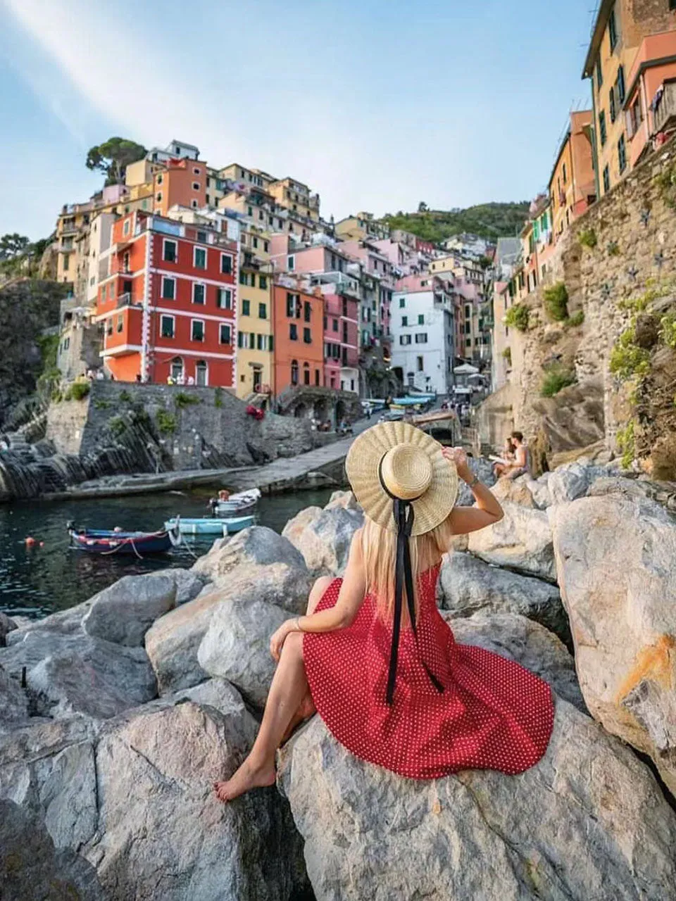 Red Polka Dots Halter Classis Style 1950S Dress sold by KissProm product image thumbnail 2