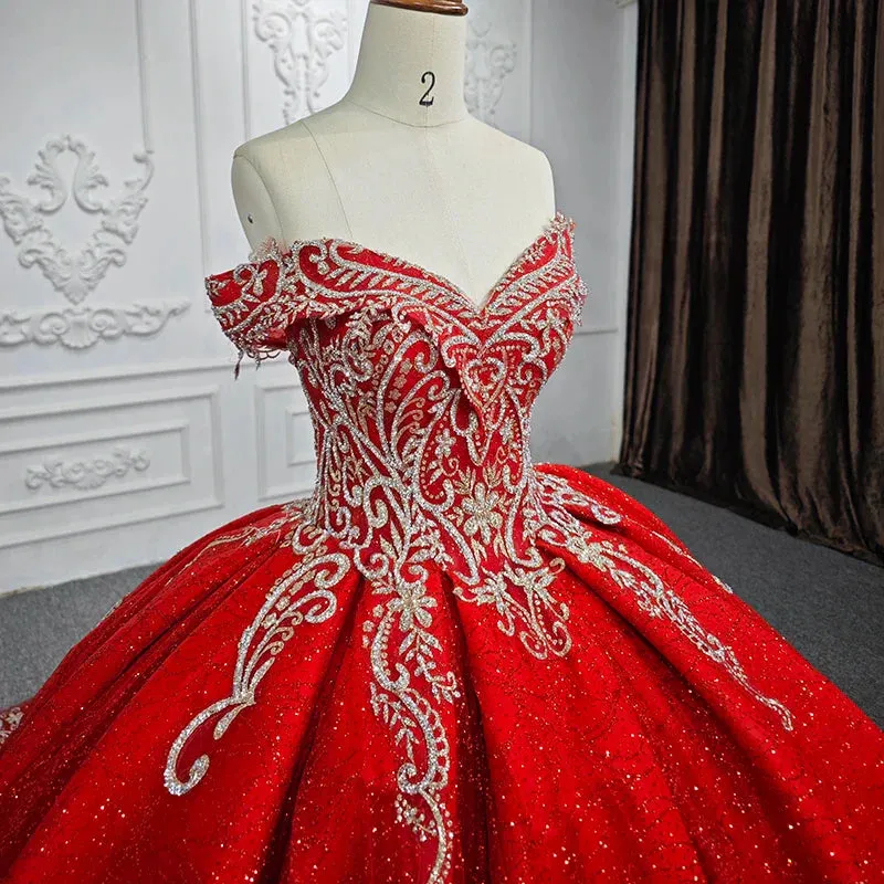 Stylish Embroidery Ball Gown Sweetheart Sleeveless Quinceanera Prom Dresses sold by KissProm product image thumbnail 3