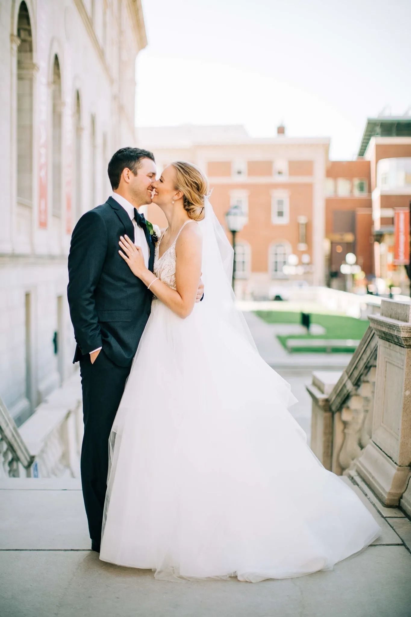 A Line Tulle Spaghetti Straps Wedding Dresses Sleeveless Wedding Dress sold by KissProm product image thumbnail 2