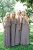 Jewel Chiffon and Ruffles Long Bridesmaid Dresses sold by KissProm