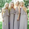 Jewel Chiffon and Ruffles Long Bridesmaid Dresses sold by KissProm