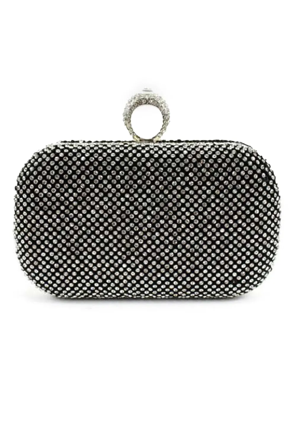 Fascinating Rhinestone With Glitter Adjustable Clutches sold by KissProm product image thumbnail 2