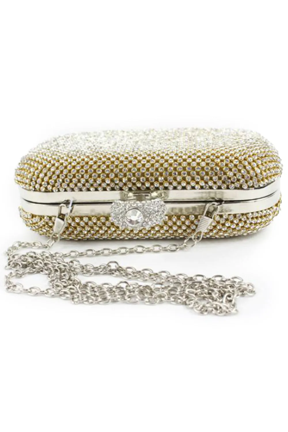 Fascinating Rhinestone With Glitter Adjustable Clutches sold by KissProm product image thumbnail 4