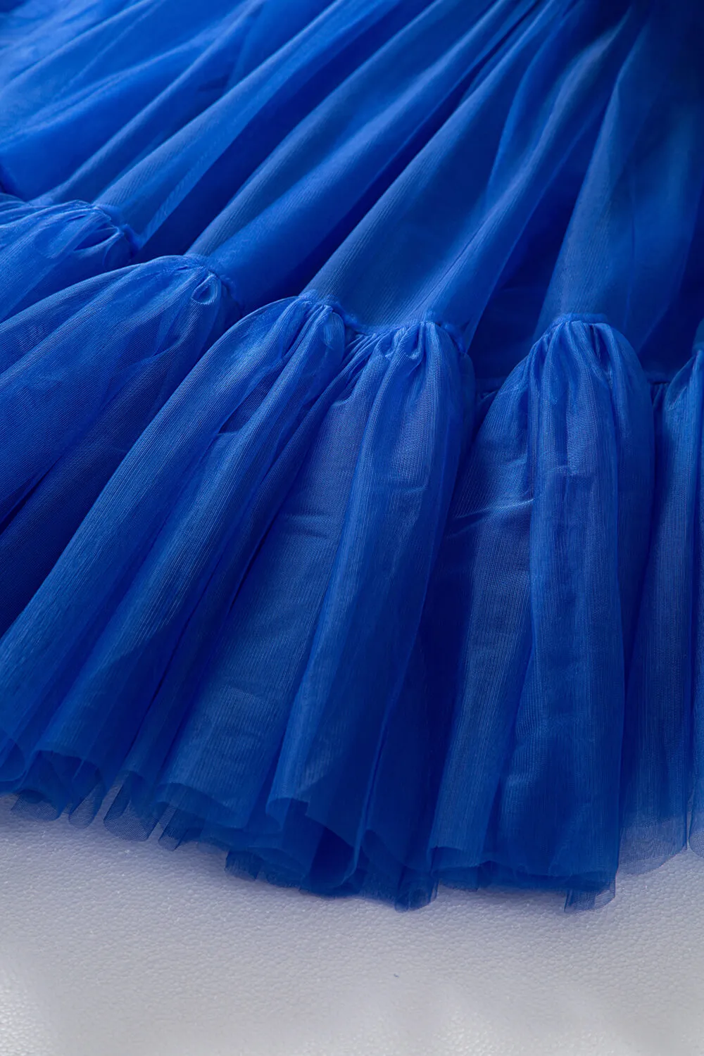 One-Shoulder Cocktail Tulle Dress sold by KissProm product image thumbnail 3