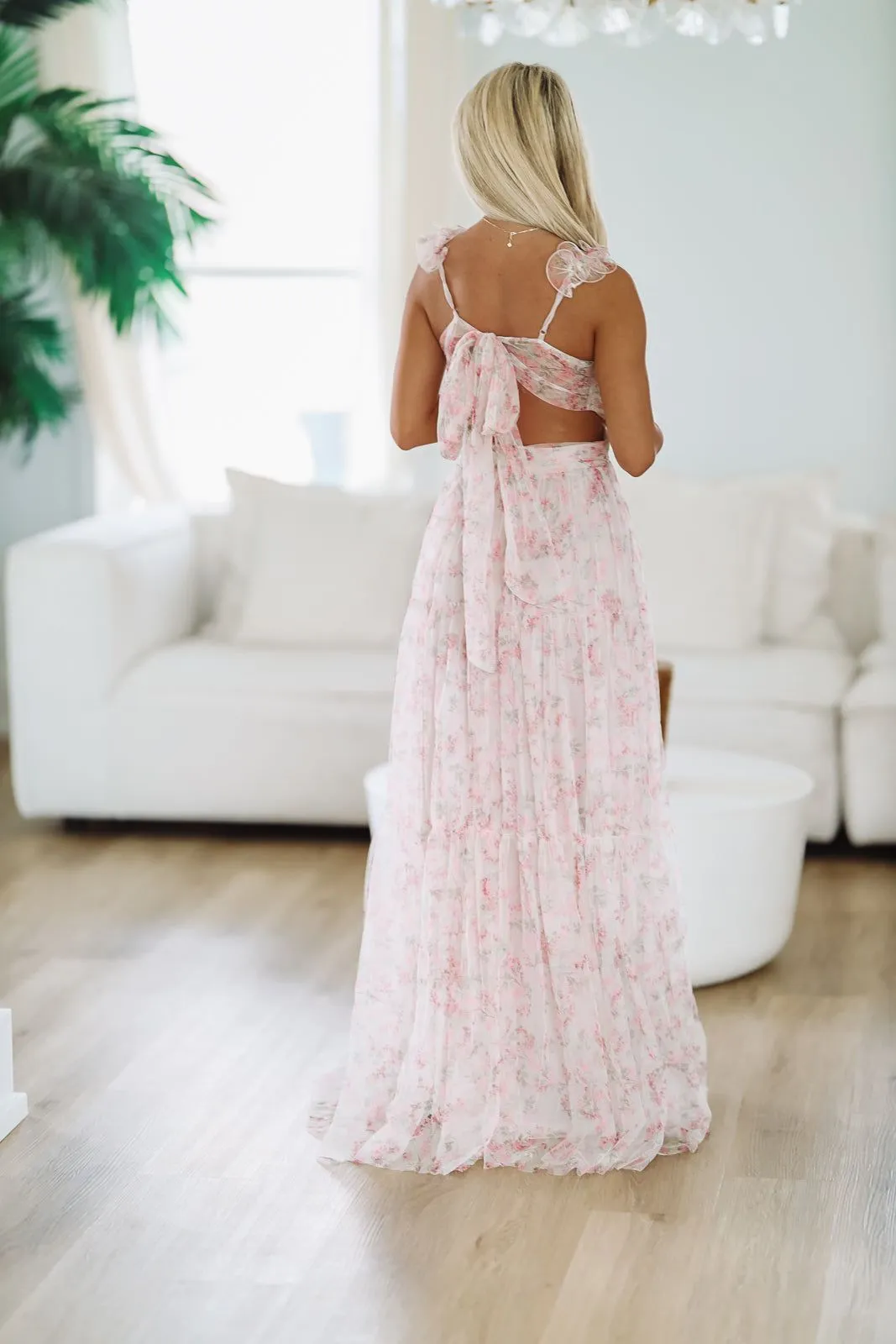 Keeper of My Heart Maxi Gown - Blush Pink sold by Hazel & Olive product image thumbnail 3