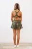 Lace Me Up Sports Bra - Green sold by Hazel & Olive