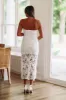 Movie Premiere Midi Dress - White sold by Hazel & Olive
