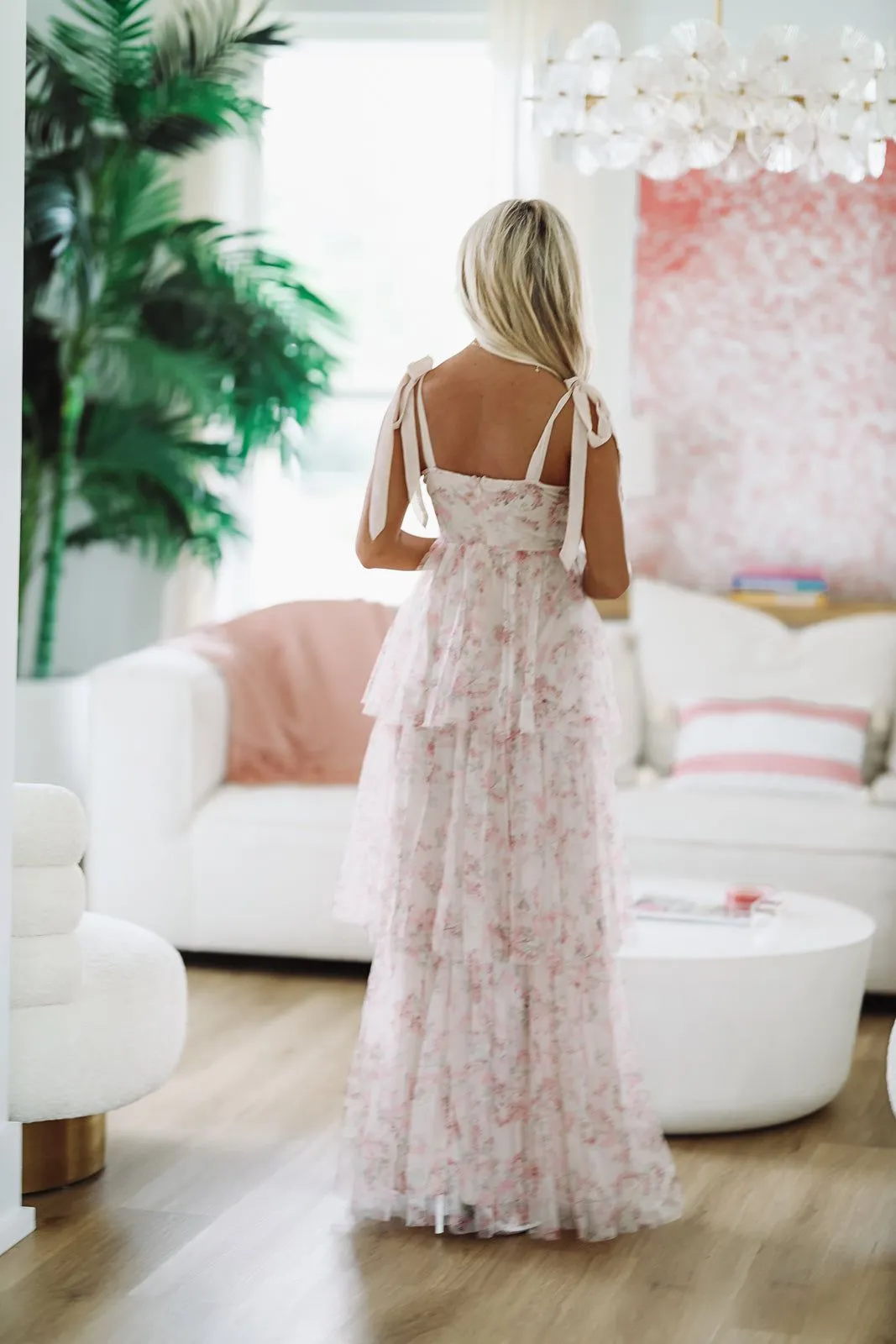 Don't Make Me Blush Maxi Gown - Blush Pink sold by Hazel & Olive product image thumbnail 4