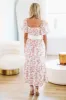 Flourish In Spring Floral Midi Dress - Pink sold by Hazel & Olive
