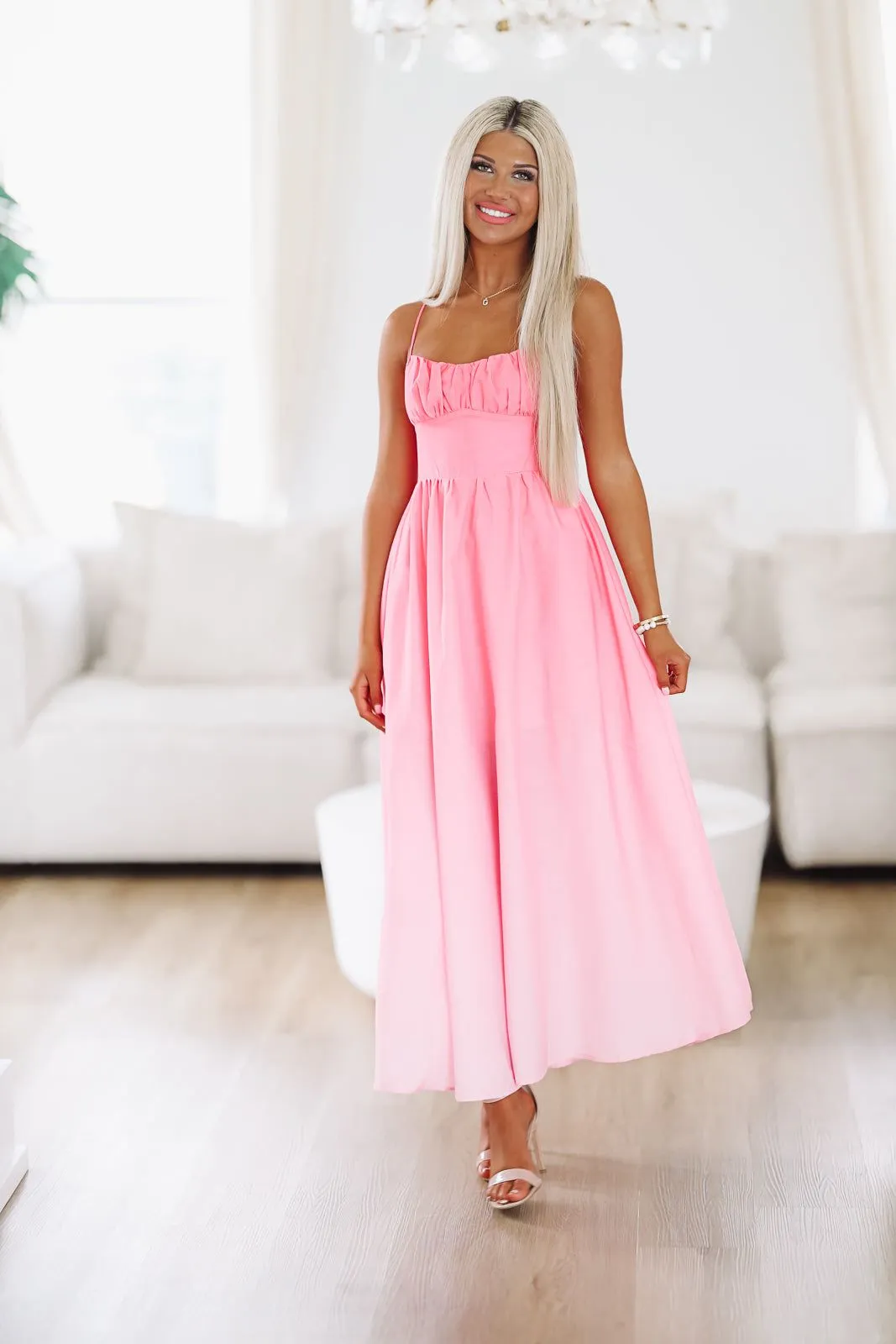Dreamland Maxi Dress - Pink sold by Hazel & Olive product image thumbnail 2