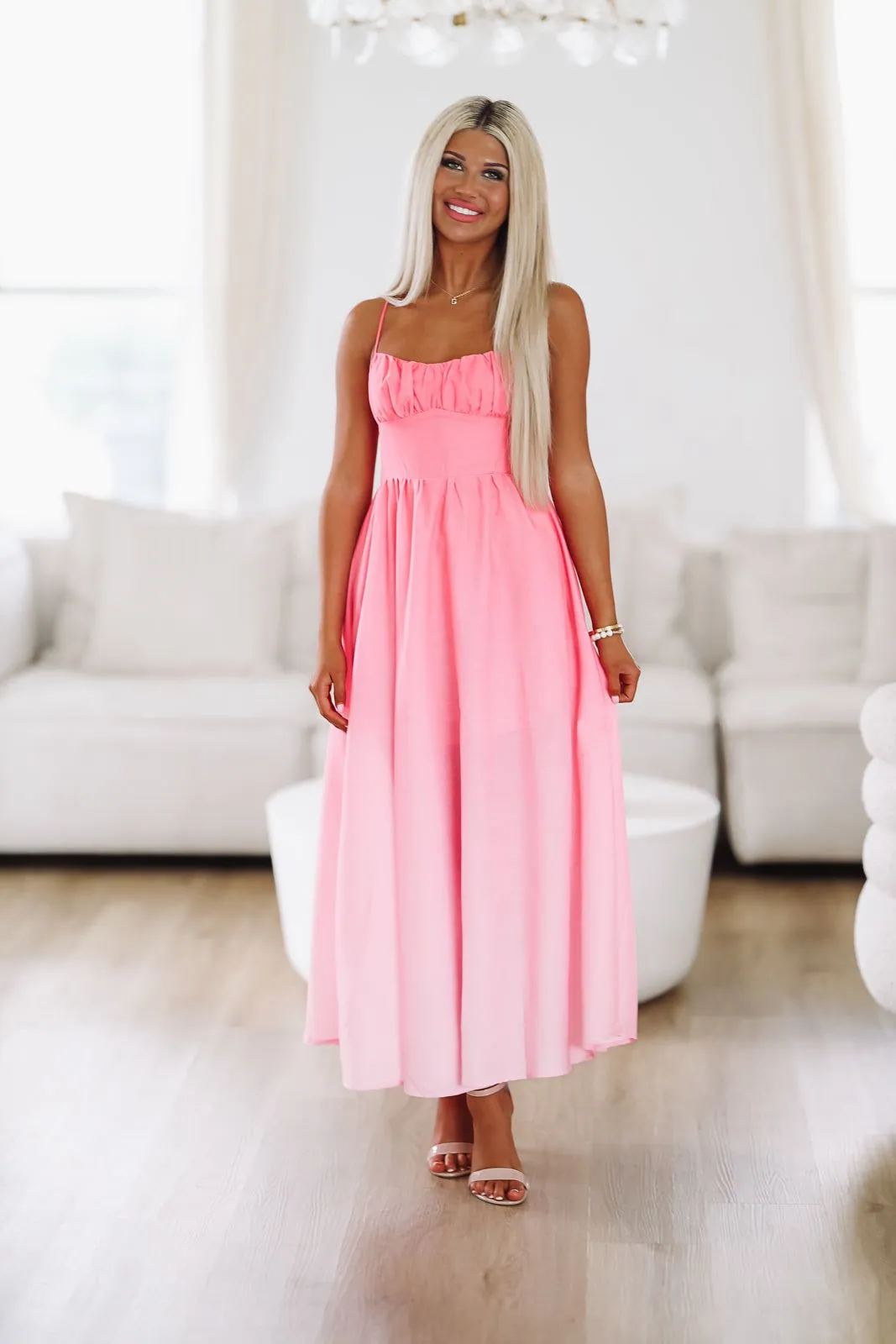 Dreamland Maxi Dress - Pink sold by Hazel & Olive product image thumbnail 3