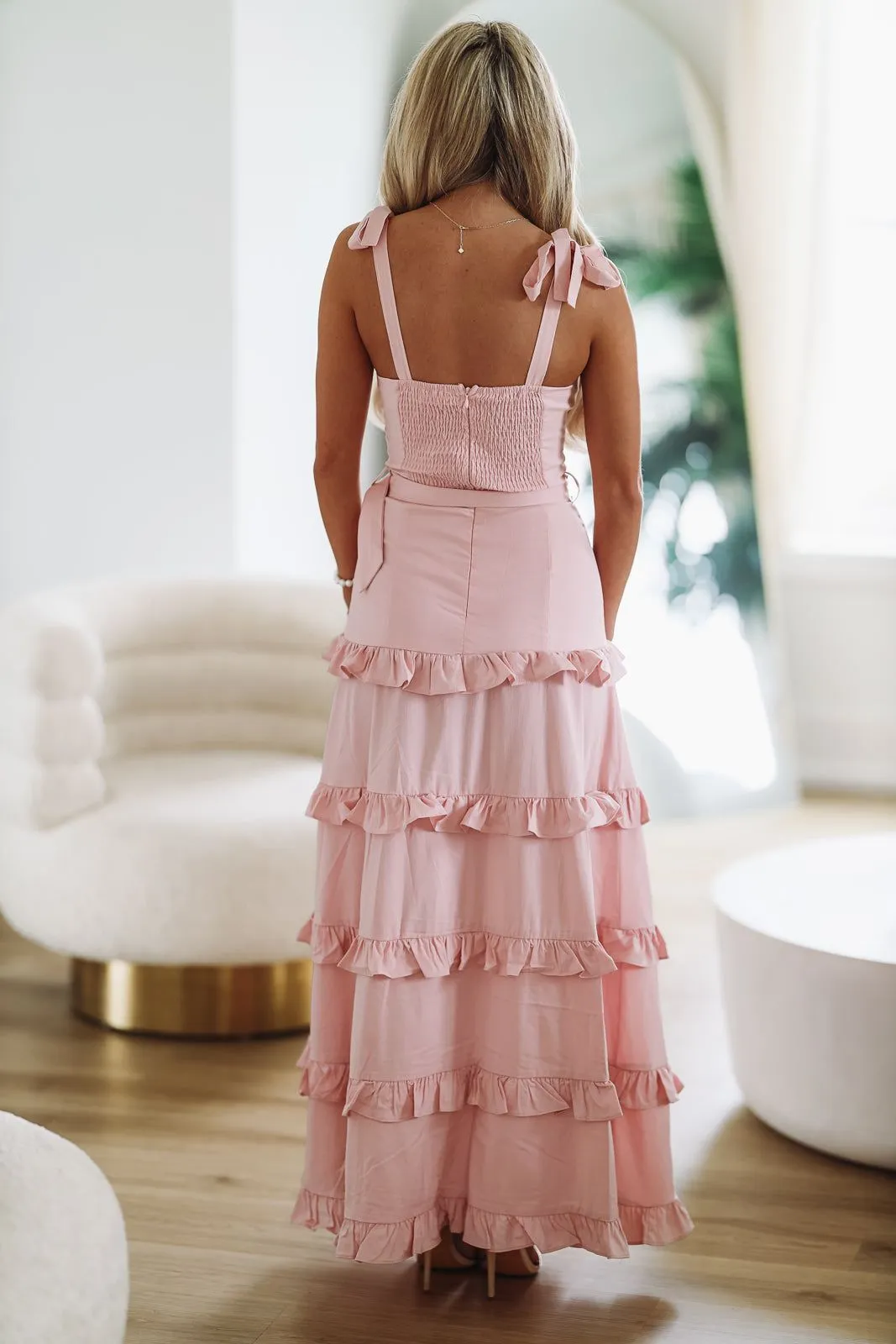 Aphrodite Maxi Dress - Pink sold by Hazel & Olive product image thumbnail 2