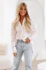 Lil Hearts Button Down Shirt - White and Red sold by Hazel & Olive