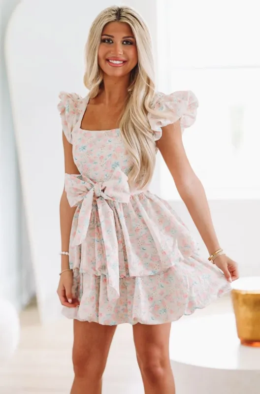 Always and Forever Mini Dress - Pink sold by Hazel & Olive