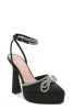 Have My Heart Platform Heels - Black sold by Hazel & Olive