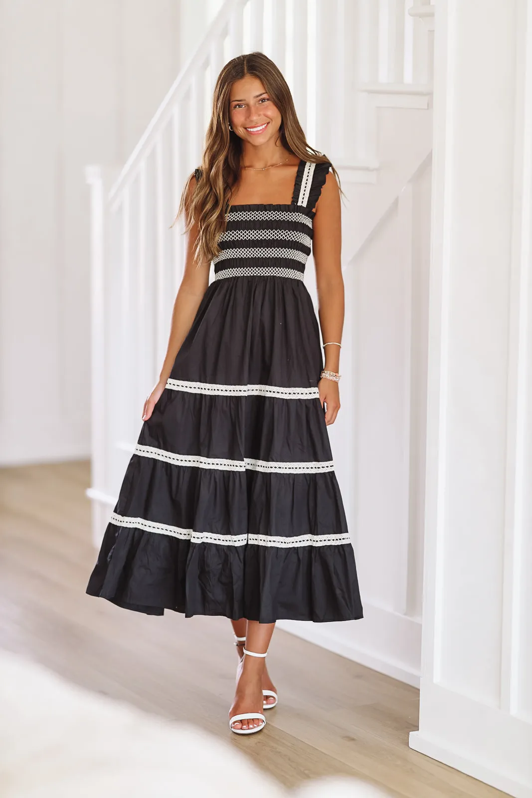 Lola in Black Maxi Dress - Black sold by Hazel & Olive product image thumbnail 2