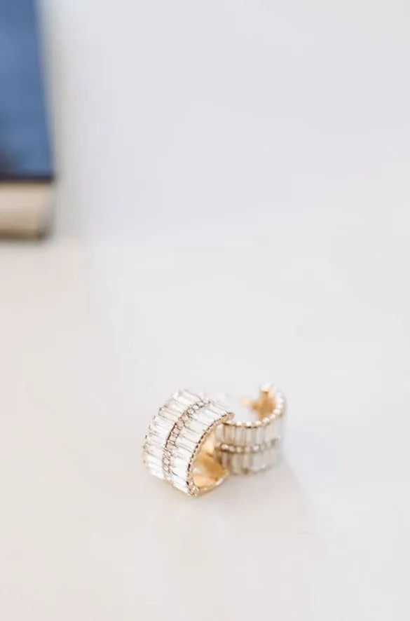 Fiona Earrings - Gold sold by Hazel & Olive