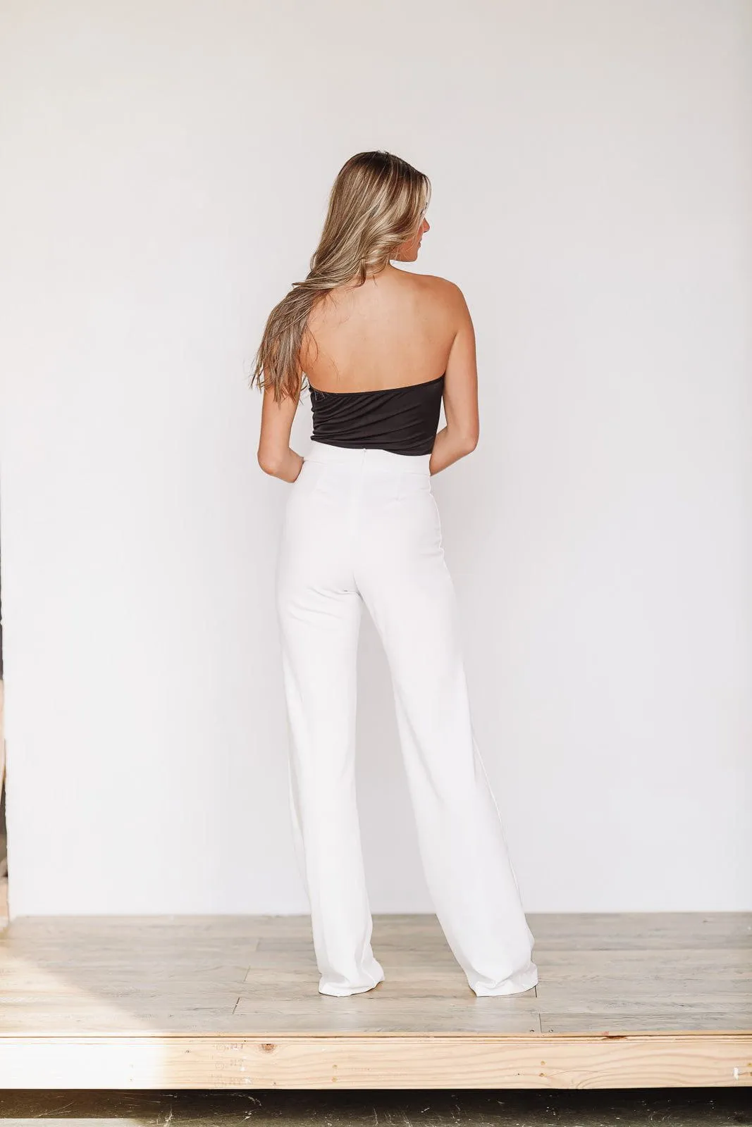 Lucky You Pants - White (FINAL SALE) sold by Hazel & Olive product image thumbnail 5