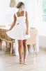 DeLuxe It Up Sundress - White and Pink sold by Hazel & Olive