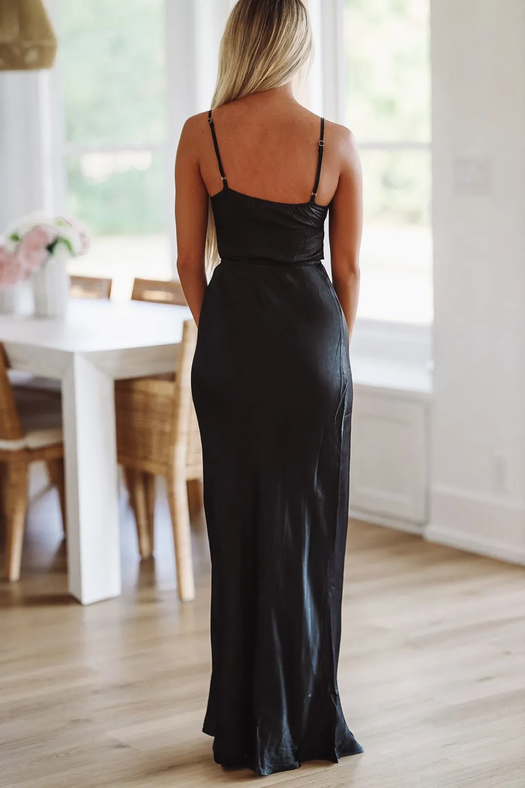 Dress It Well Maxi Gown Dress - Black sold by Hazel & Olive product image thumbnail 3