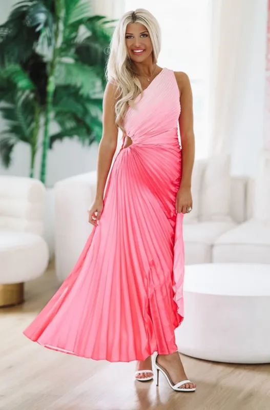 What Dreams Are Made of Maxi Dress - Pink sold by Hazel & Olive