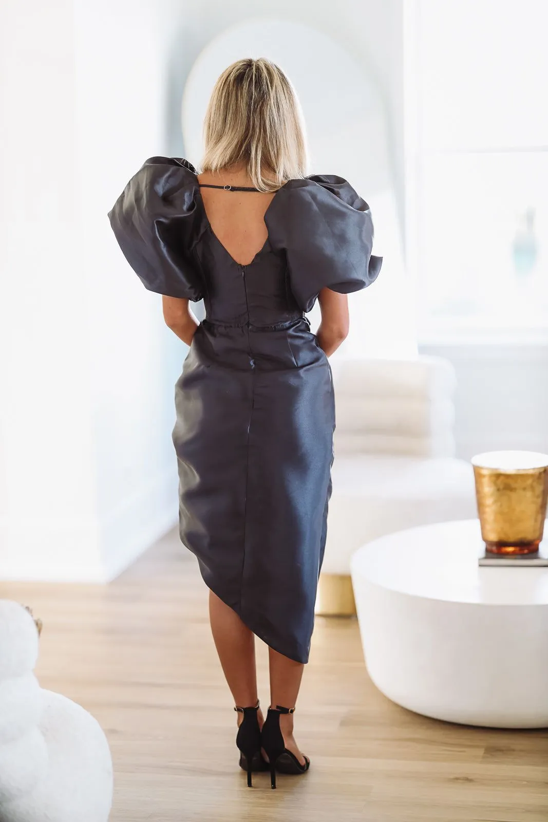 Your Muse Midi Dress - Black sold by Hazel & Olive product image thumbnail 3