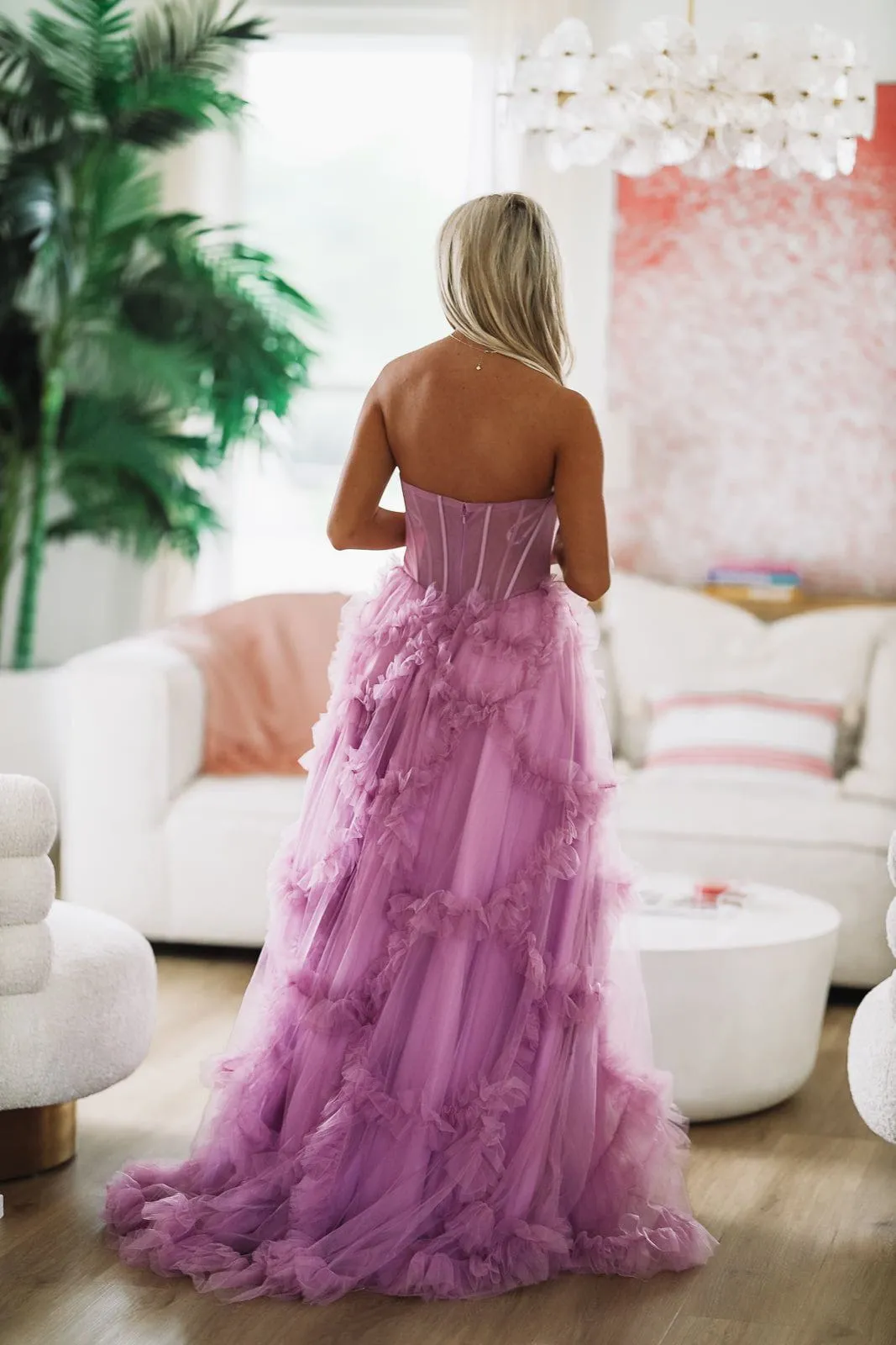 Fancy That Maxi Gown - Purple sold by Hazel & Olive product image thumbnail 2