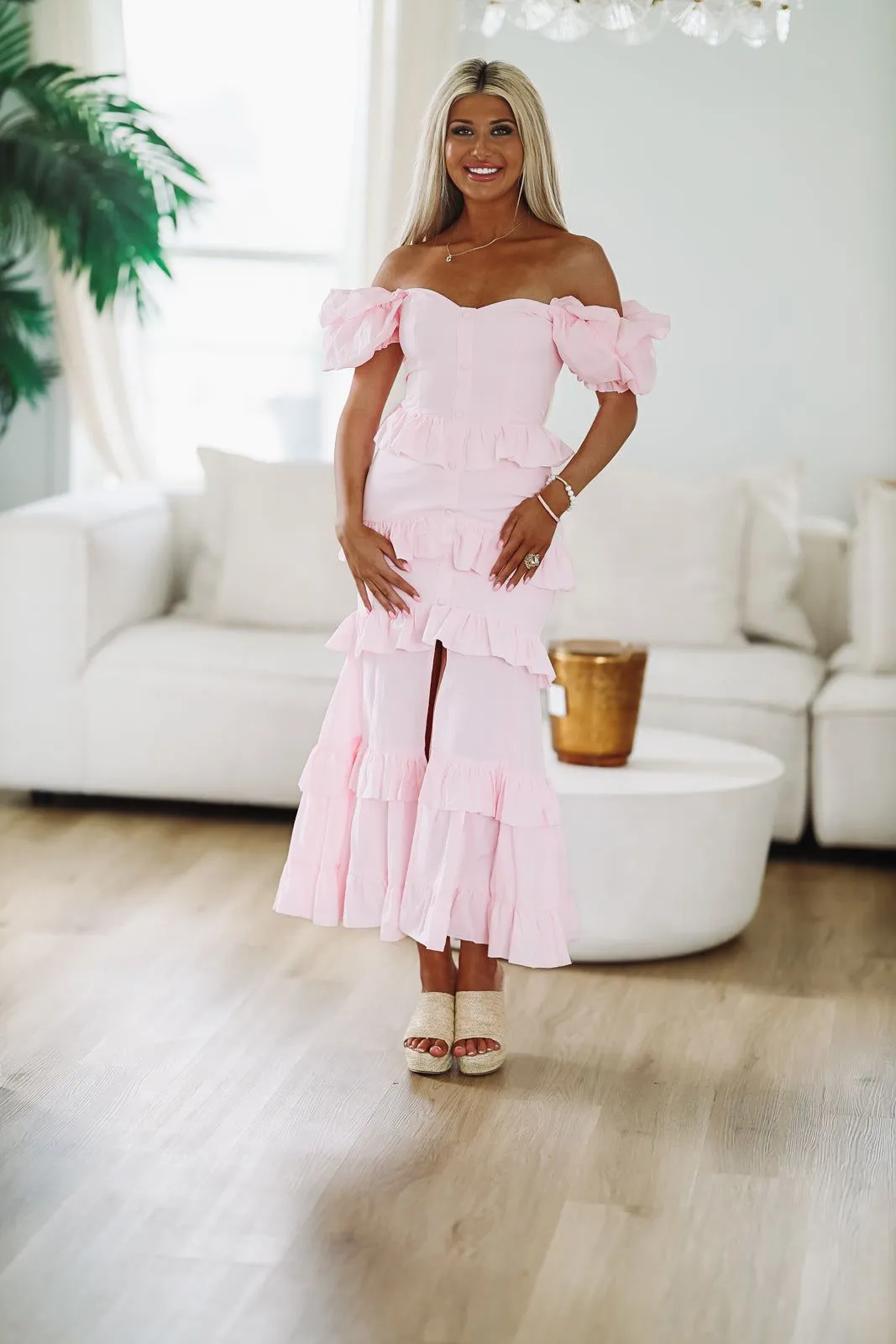 Close to Your Heart Maxi Dress - Pink sold by Hazel & Olive product image thumbnail 2