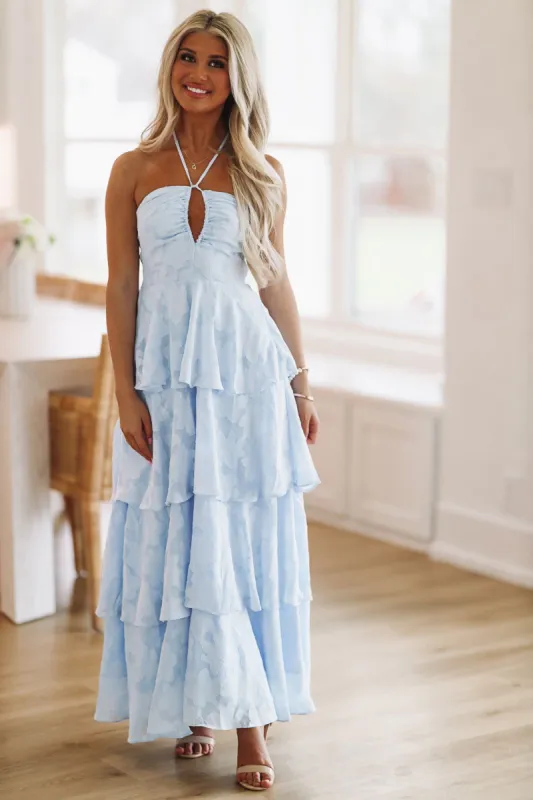 Sweet Escape Maxi Dress - Blue sold by Hazel & Olive