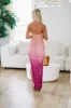 Mixed Signals Maxi Dress - Mauve and Purple sold by Hazel & Olive