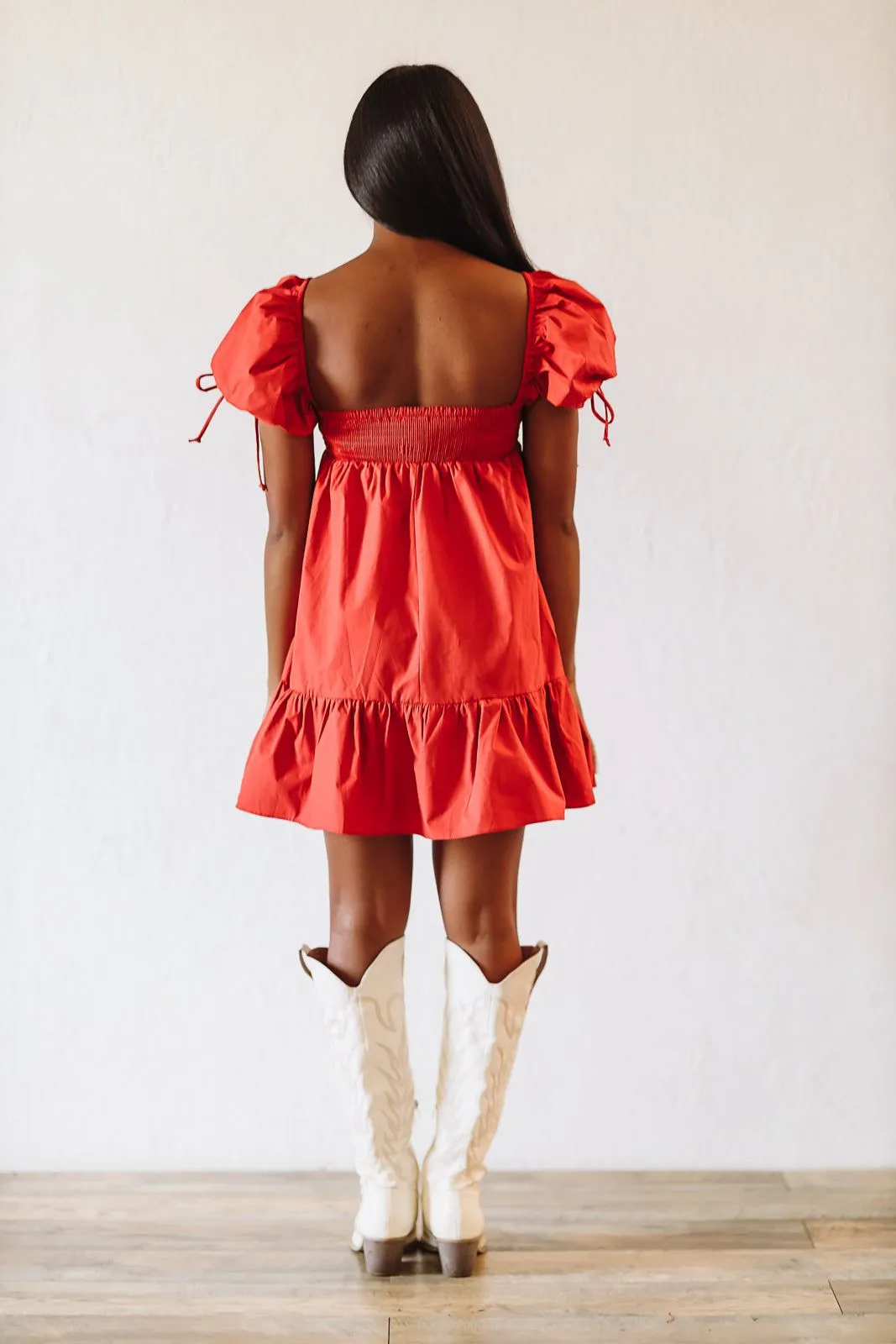 My One and Only Mini Dress - Rust sold by Hazel & Olive product image thumbnail 4