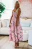 Passion Flower Midi Dress - Pink sold by Hazel & Olive
