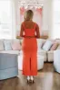 Just For You Midi Dress - Orange sold by Hazel & Olive