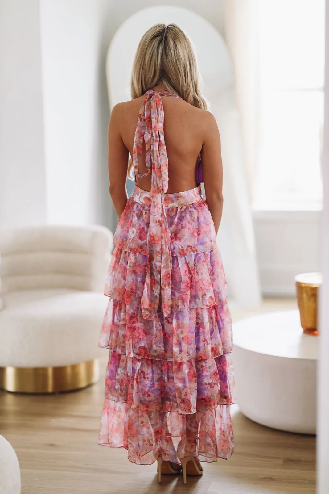 Loveswept Maxi Dress - Purple Multi sold by Hazel & Olive product image thumbnail 3