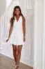 It's My Time Pleated Skirt - White sold by Hazel & Olive
