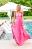 For Keeps Maxi Gown - Pink (FINAL SALE) sold by Hazel & Olive