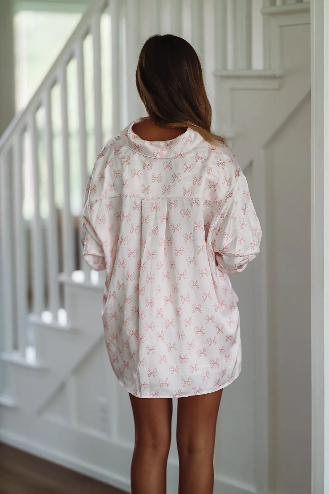 Girls Night Short Set - Pink sold by Hazel & Olive product image thumbnail 3