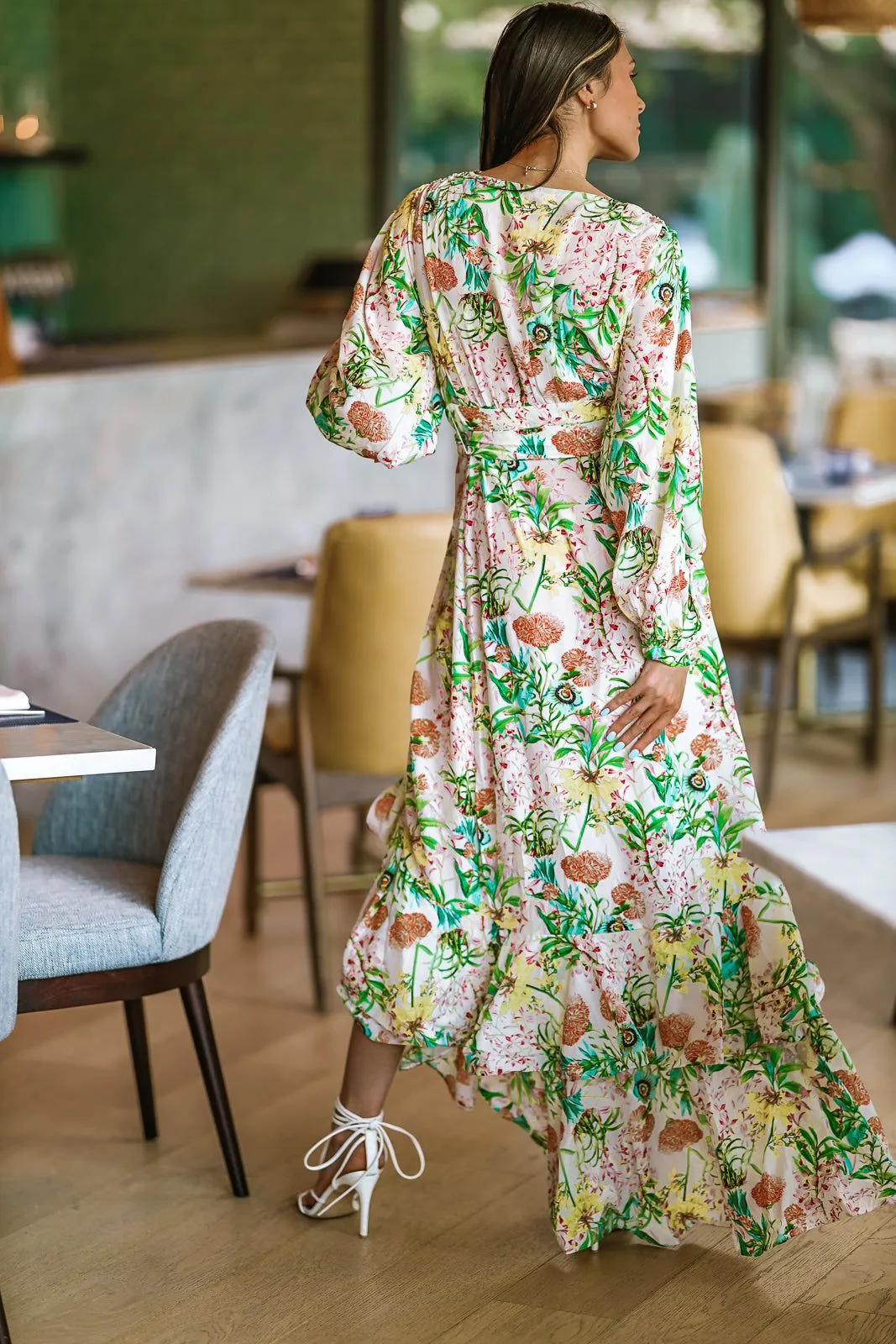 Falling for Floral Maxi Dress - Multi sold by Hazel & Olive product image thumbnail 5