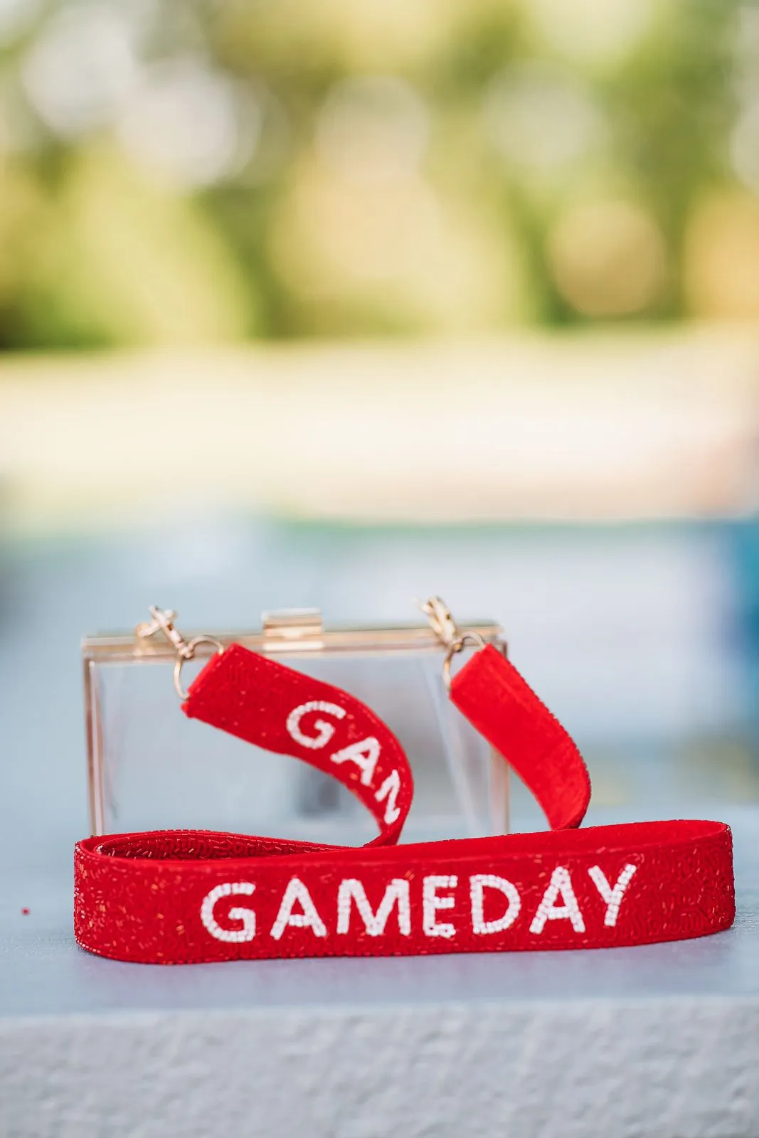 It's Gameday Beaded Purse Strap sold by Hazel & Olive product image thumbnail 3