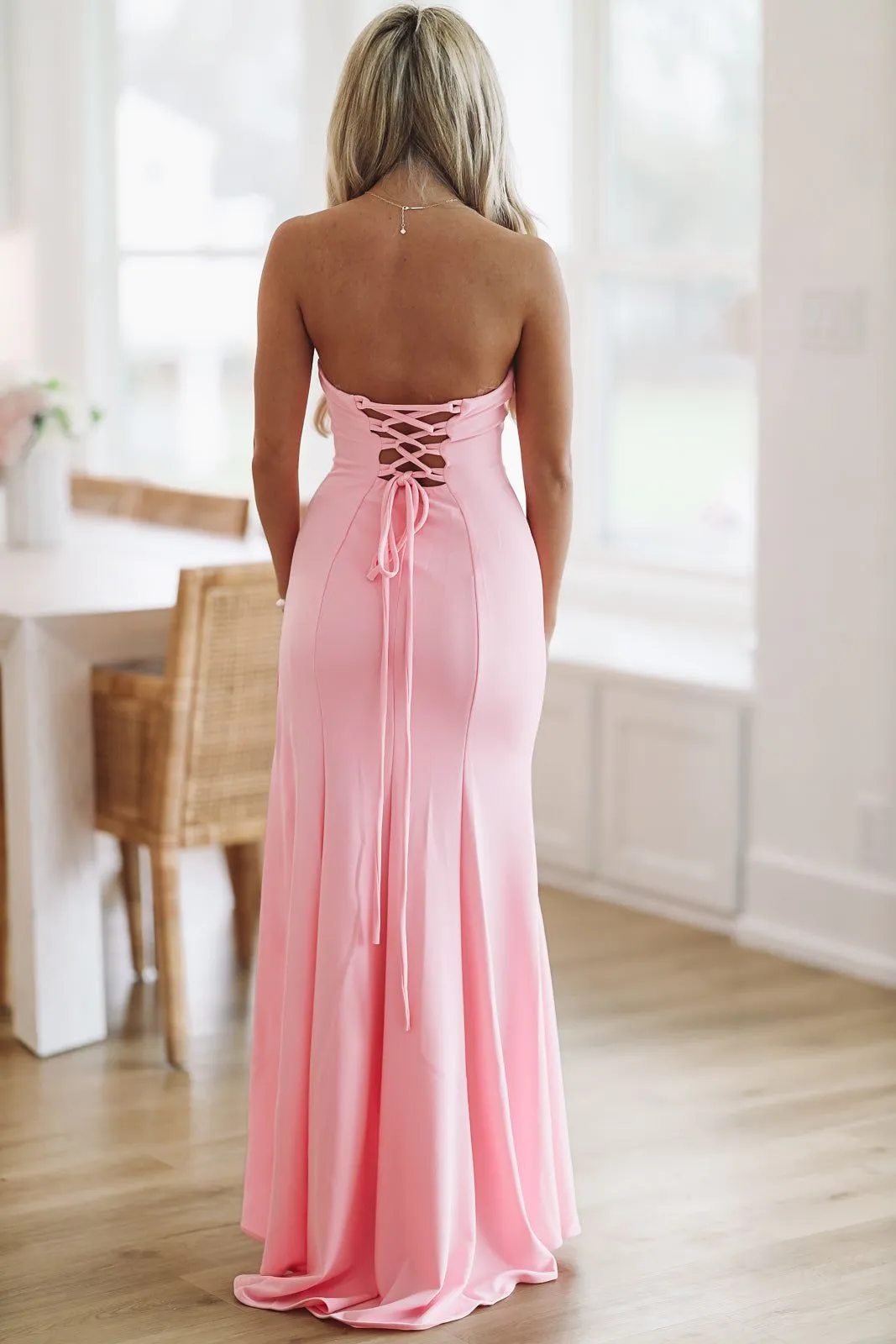Princess Pink Maxi Gown - Pink sold by Hazel & Olive product image thumbnail 4