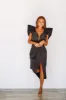 Crystal's Dynasty Dress - Black sold by Hazel & Olive