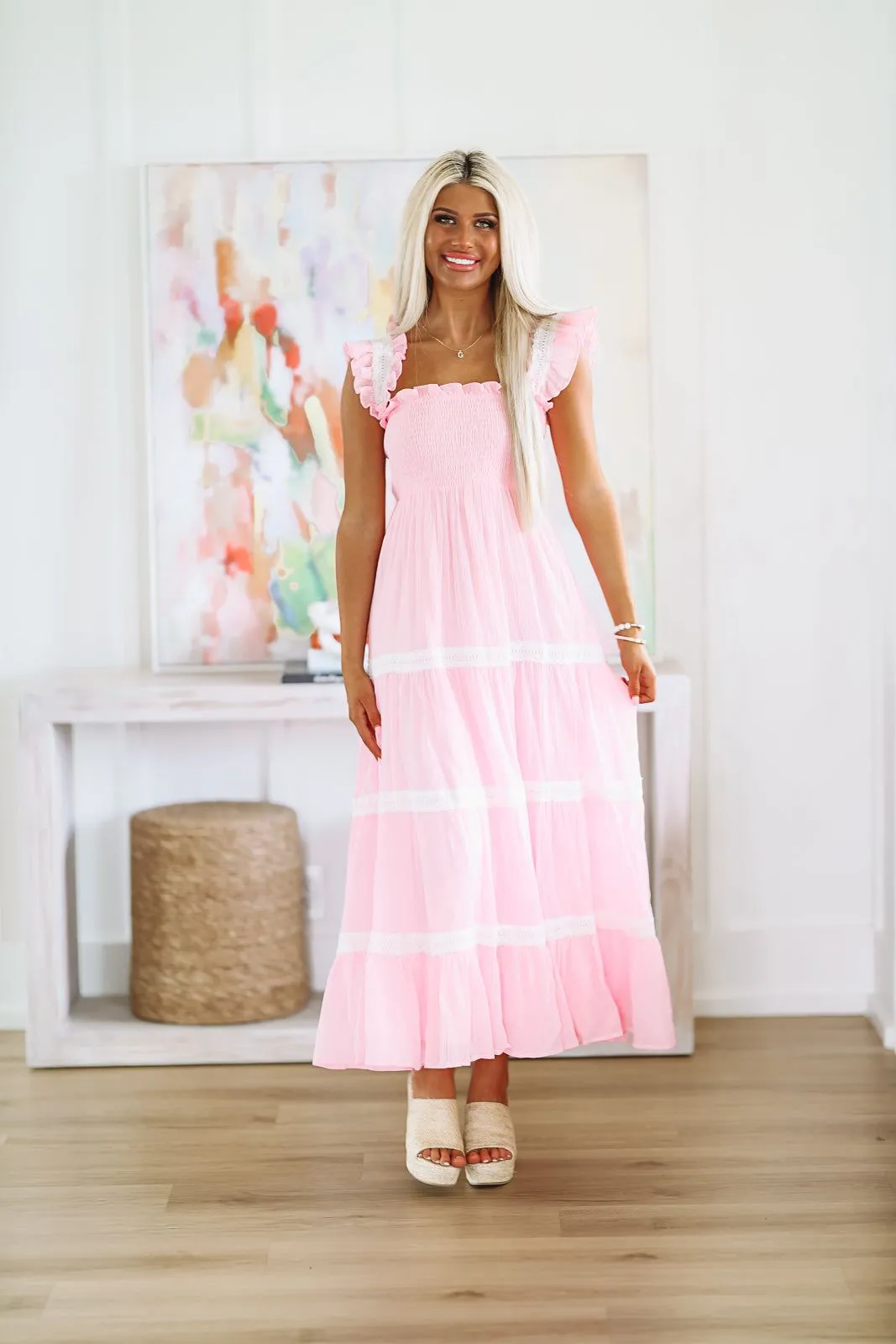 Total Cutie Maxi Dress - Pink sold by Hazel & Olive product image thumbnail 2
